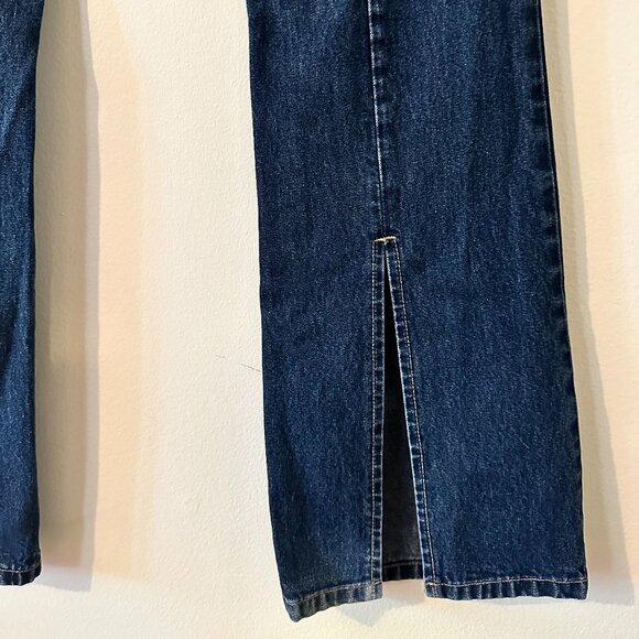 Dish Y2K low rise split flare jeans - sz 27 - Picture 3 of 5